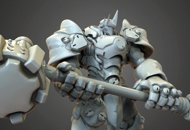 3D打印守望先鋒萊因哈特 3D打印守望先鋒萊因哈特